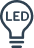 led